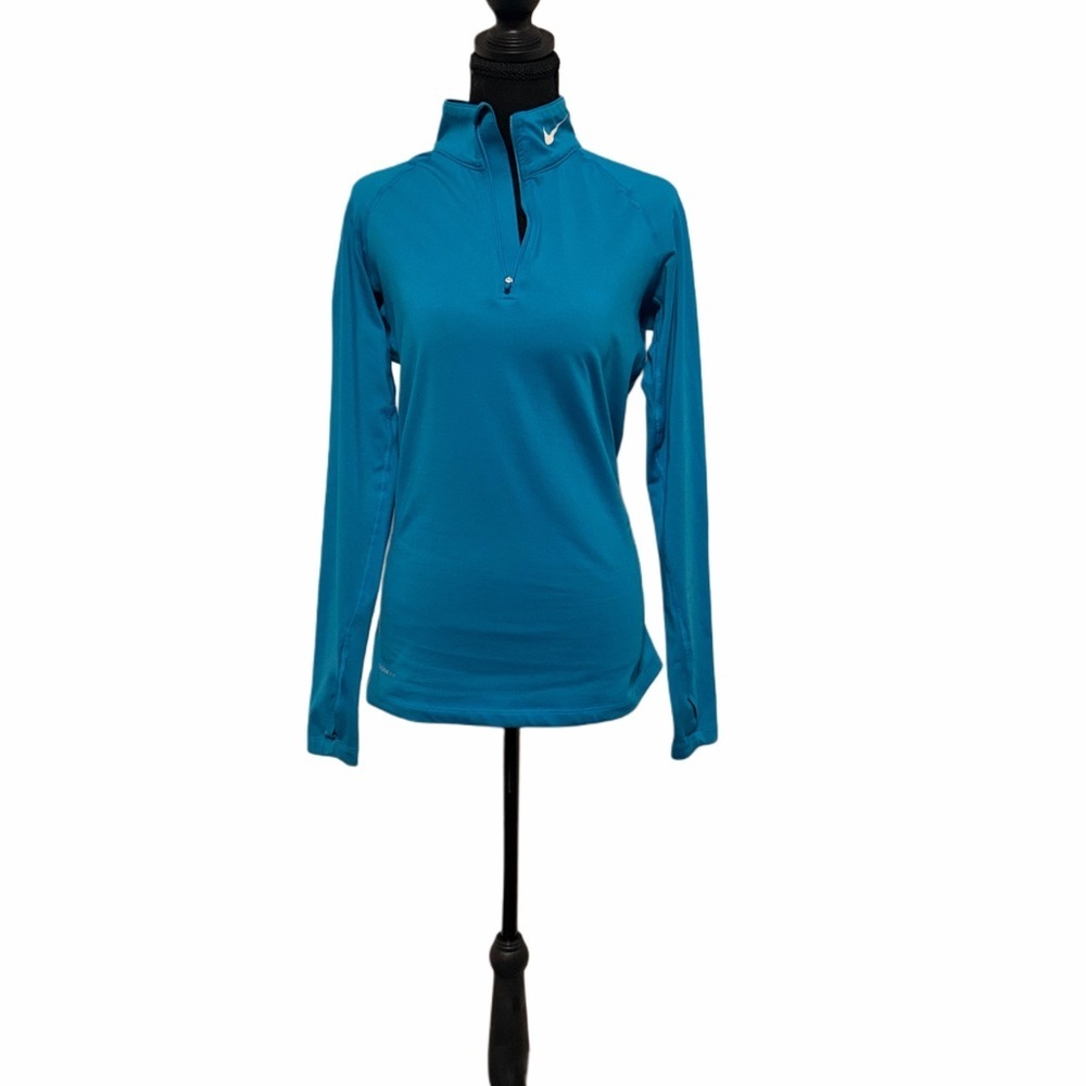 Nike Women's Teal Long Sleeve Top